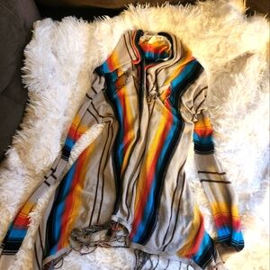 Billabong multicolored cardigan sweater